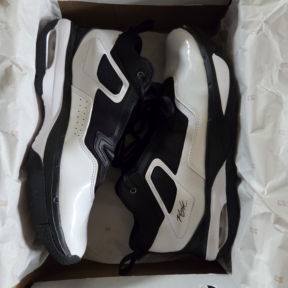 Jordan Stay Loyal 3 Black Metalic Gold White Athletic Men's Basketball Shoes - Picture 8 of 11
